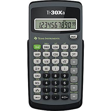 03331702999 Ti-30Xa Calculator