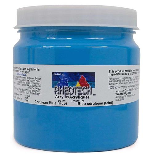 62630901542 Rheotech Acrylics 250ml Cerulean Blue (Hue)