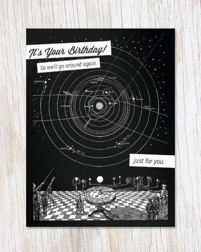 682384952214 Card, It's Your Birthday - Astronomy