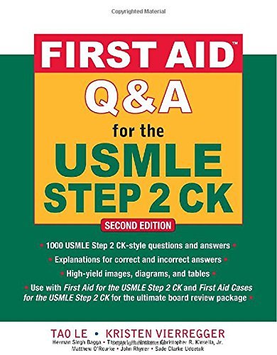 9780071625715 First Aid Q & A For The Usmle Step 2 Ck