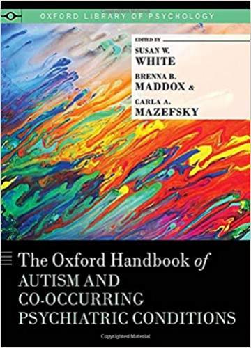 9780190910761 Oxford Handbook Of Autism & Co-Occurring Psychiatric...