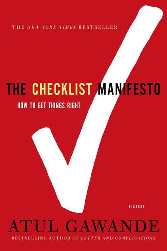 9780312430009 Checklist Manifesto: How To Get Things Right