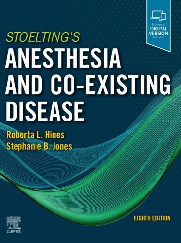 9780323718608 Stoelting's Anesthesia & Co-Existing Disease