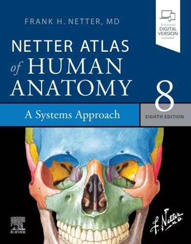 9780323760287 Netter Atlas Of Human Anatomy: A Systems Approach W/Ebook