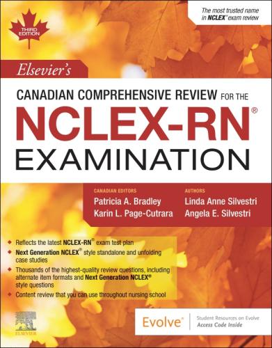 9780323810333 Elsevier's Cdn Comprehensive Review For The Nclex-Rn Exam