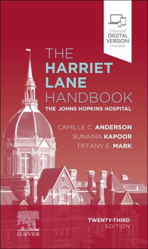 9780323876988 Harriet Lane Handbook: The Johns Hopkins Hospital