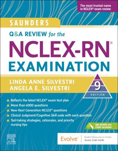 9780323930574 Saunders Q & A For The Nclex-Rn Examination