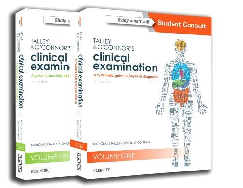 9780729542593 Talley & O'connor's Clinical Examination 2 Vol Set