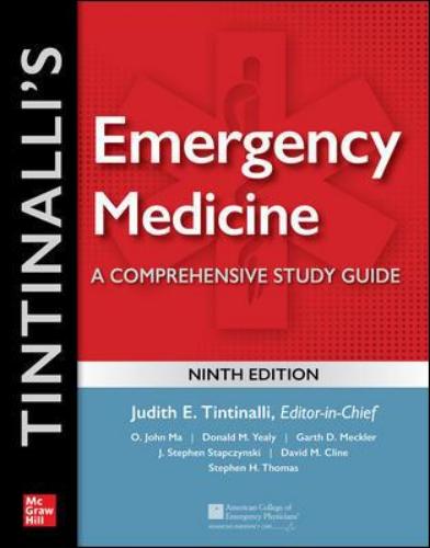 9781260019933 Tintinalli's Emergency Medicine: A Comprehensive Study Guide
