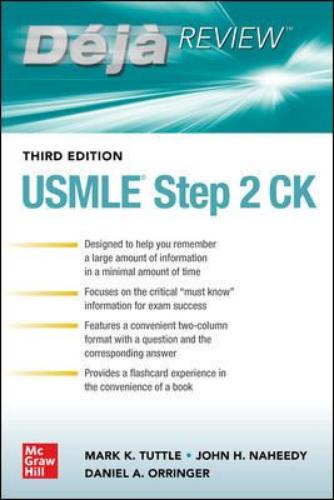 9781260464269 Deja Review: Usmle Step 2 Ck