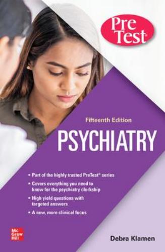9781260467413 Psychiatry Pretest Self-Assessment & Review