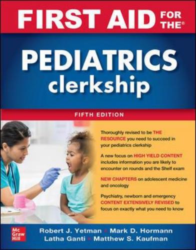 9781264264490 First Aid For The Pediatrics Clerkship