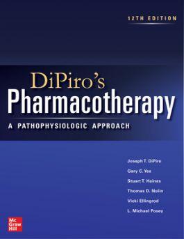 9781264264544 Dipiro's Pharmacotherapy: A Pathophysiologic Approach