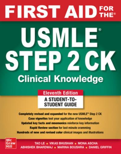 9781264855100 First Aid For The Usmle Step 2 Ck: Clinical Knowledge