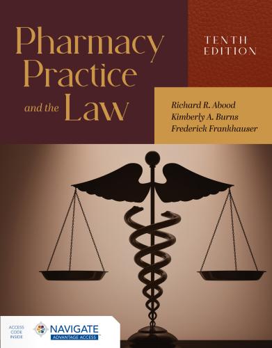 9781284280135 Pharmacy Practice & The Law