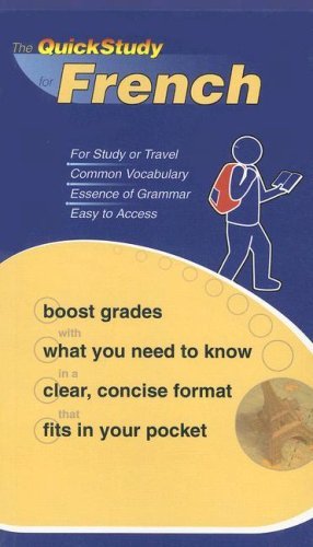 9781423202714 French Quickstudy Booklet