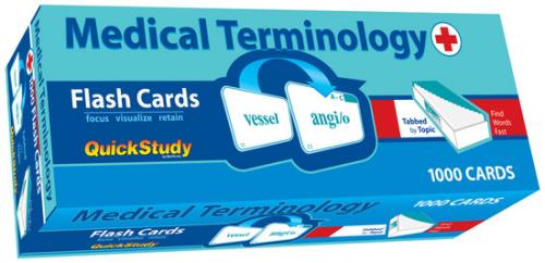 9781423247968 Medical Terminology Flash Cards