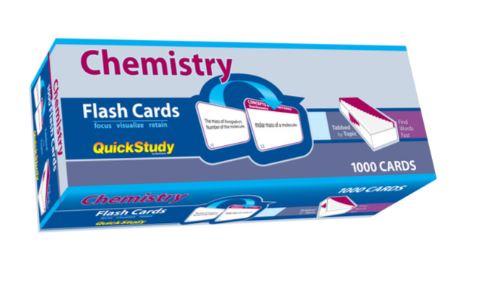 9781423247975 Chemistry Flashcards - Boxed Set