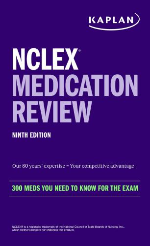 9781506276359 Nclex Medication Review