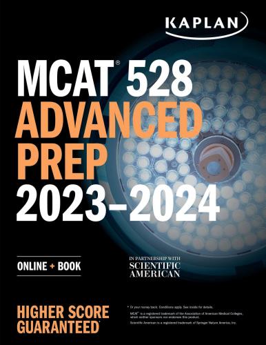 9781506276786 Mcat 528 Advanced Prep 2023-2024:Online & Book