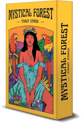9781524881344 Mystical Forest Tarot: A 78-card Deck & Guidebook