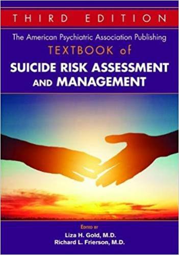 9781615372232 Apa Publishing Textbook Of Suicide Risk Assessment &...