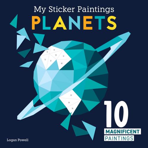 9781641243230 My Sticker Paintings: Planets: 10 Magnificent Paintings