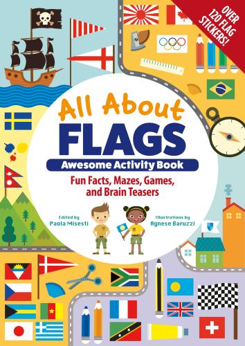 9781641243322 All About Flags Awesome Activity Book: Fun Facts, Mazes...