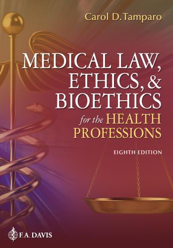 9781719640930 Medical Law, Ethics, & Bioethics For The Health Profession