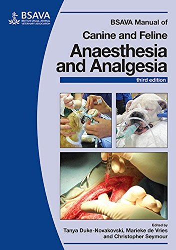 9781905319619 Bsava Manual Of Canine & Feline Anaesthesia & Analgesia