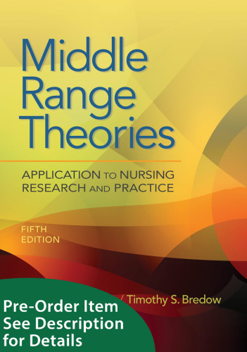 9781975108311 Middle Range Theories: Application To Nursing Research &...