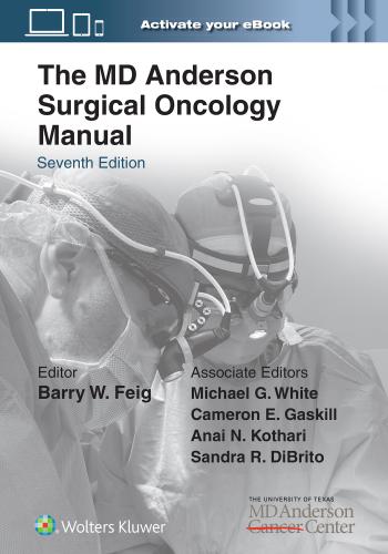 9781975192631 Md Anderson Surgical Oncology Manual