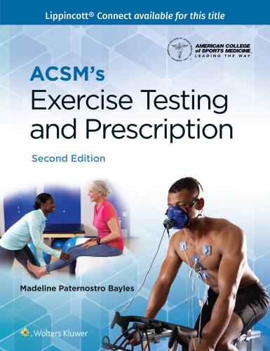 9781975197070 Acsm's Exercise Testing & Prescription