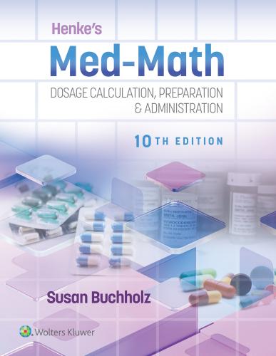 9781975200206 Henke's Med-Math: Dosage Calculation, Preparation...