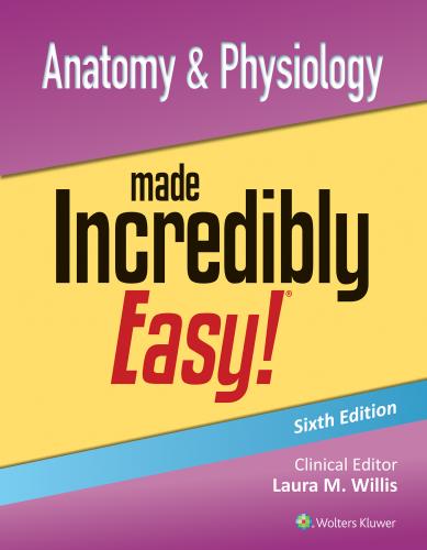 9781975209261 Anatomy &  Physiology Made Incredibly Easy!