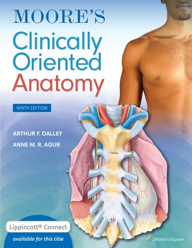 9781975209544 Moore's Clinically Oriented Anatomy