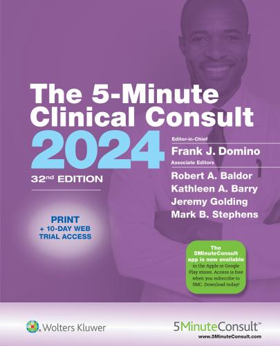 9781975210731 5- Minute Clinical Consult 2024