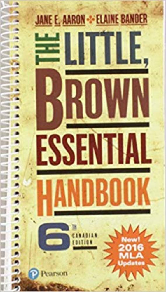 mla manuscript format brown handbook