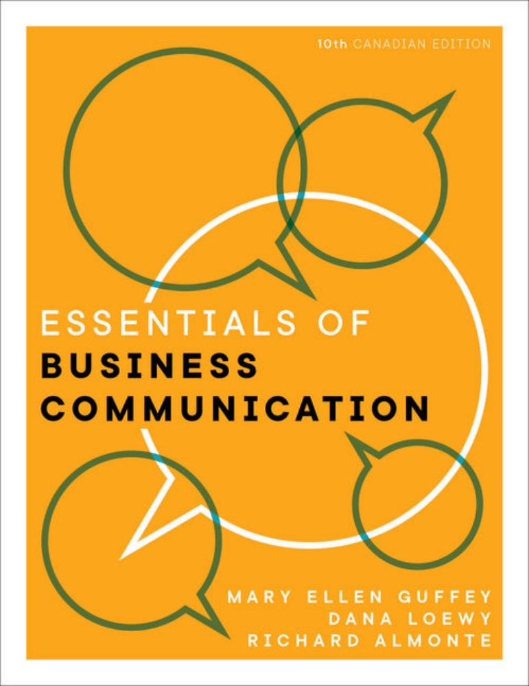 9781774740422 Essentials Of Business Communication + Mindtap (1 Year ...