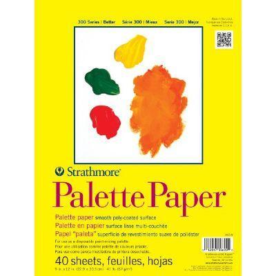 01201739609 Palette - Strathmore Disposable Palette 9x12 Pad*