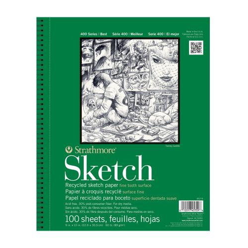 01201745714 Strathmore Sketch 14x17 Premium Recycled Pad