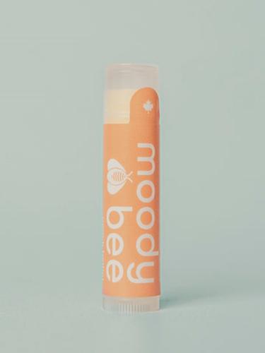 033255990727 Moody Bee Lip Balm, Orange Creamsicle
