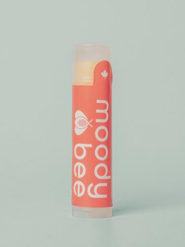 033255990734 Moody Bee Lip Balm, Pink Grapefruit