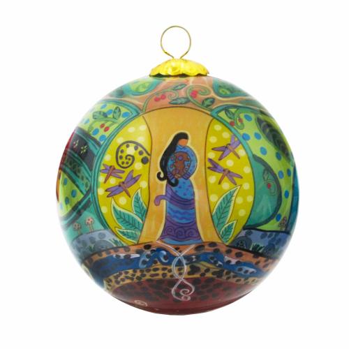 064837093116 Holiday Ornament, Strong Earth Woman