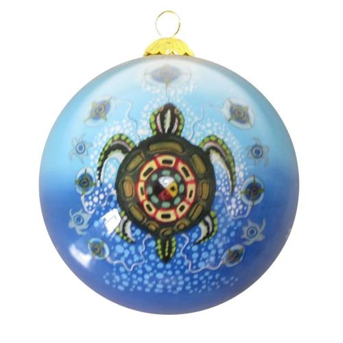 064837094816 Holiday Ornament, Medicine Turtle