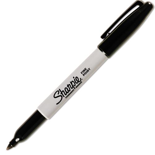 07164130051 Sharpie Markers - Fine Black