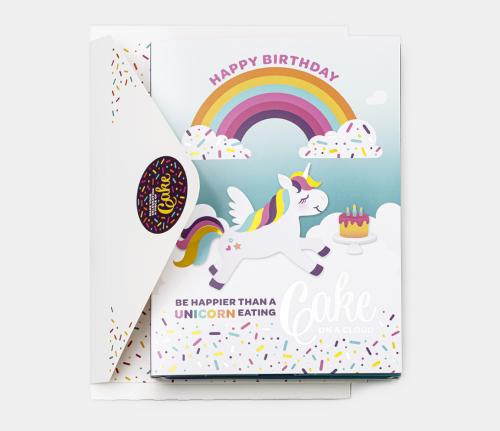 183854000577 Cake Cards, Unicorn