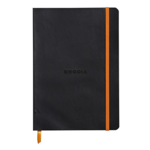 3037921174029 Rhodia Softcover Notebook, Black*