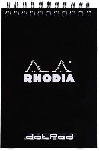 3037921350393 Rhodia Head Pad Wirebound Dot 4x5.75