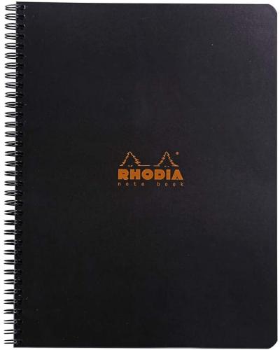 3037921931097 Rhodia Wirebound Notebook Lined 9x11.75
